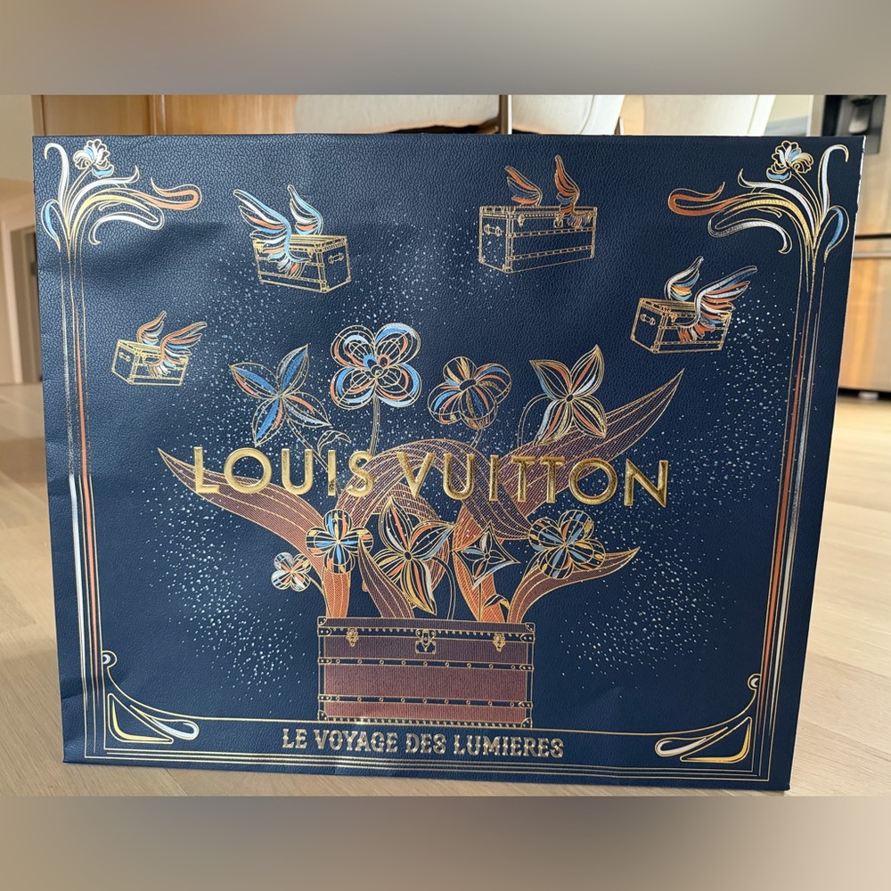 LV Limited edition Holiday Large Shopping bag